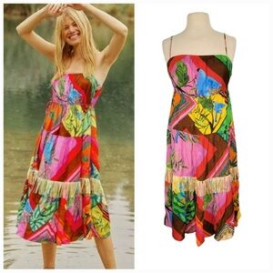 FARM RIO ANTHOLOGIE MIDI DRESS